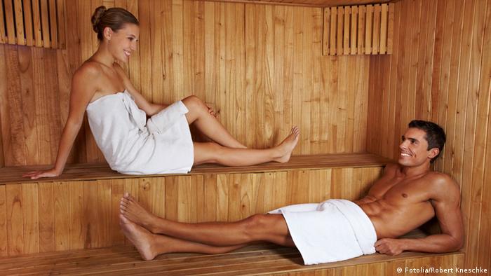 Many but not all saunas in Germany are co-ed - but people don't usuall...